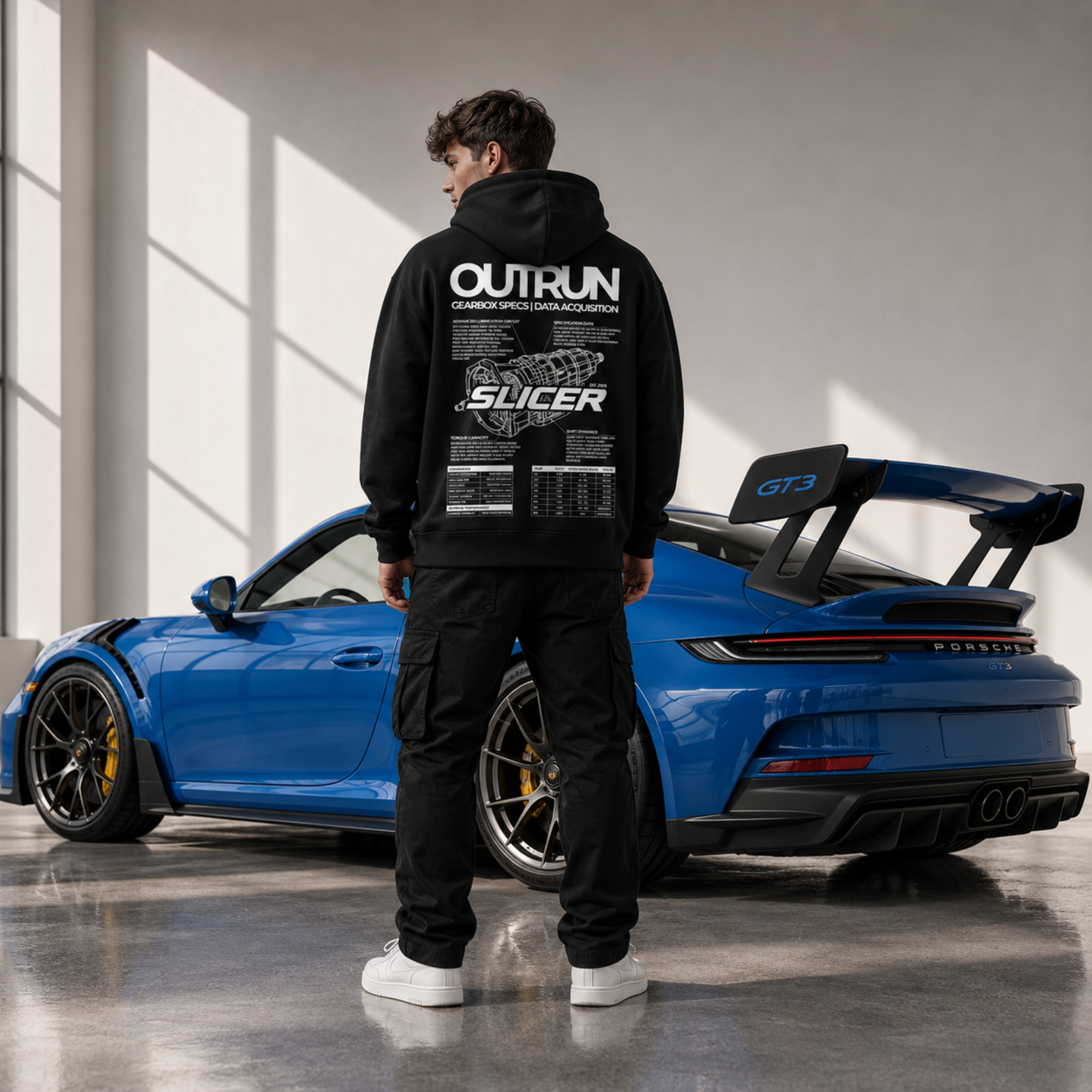 OUTRUN – Gearbox Slicer Hoodie