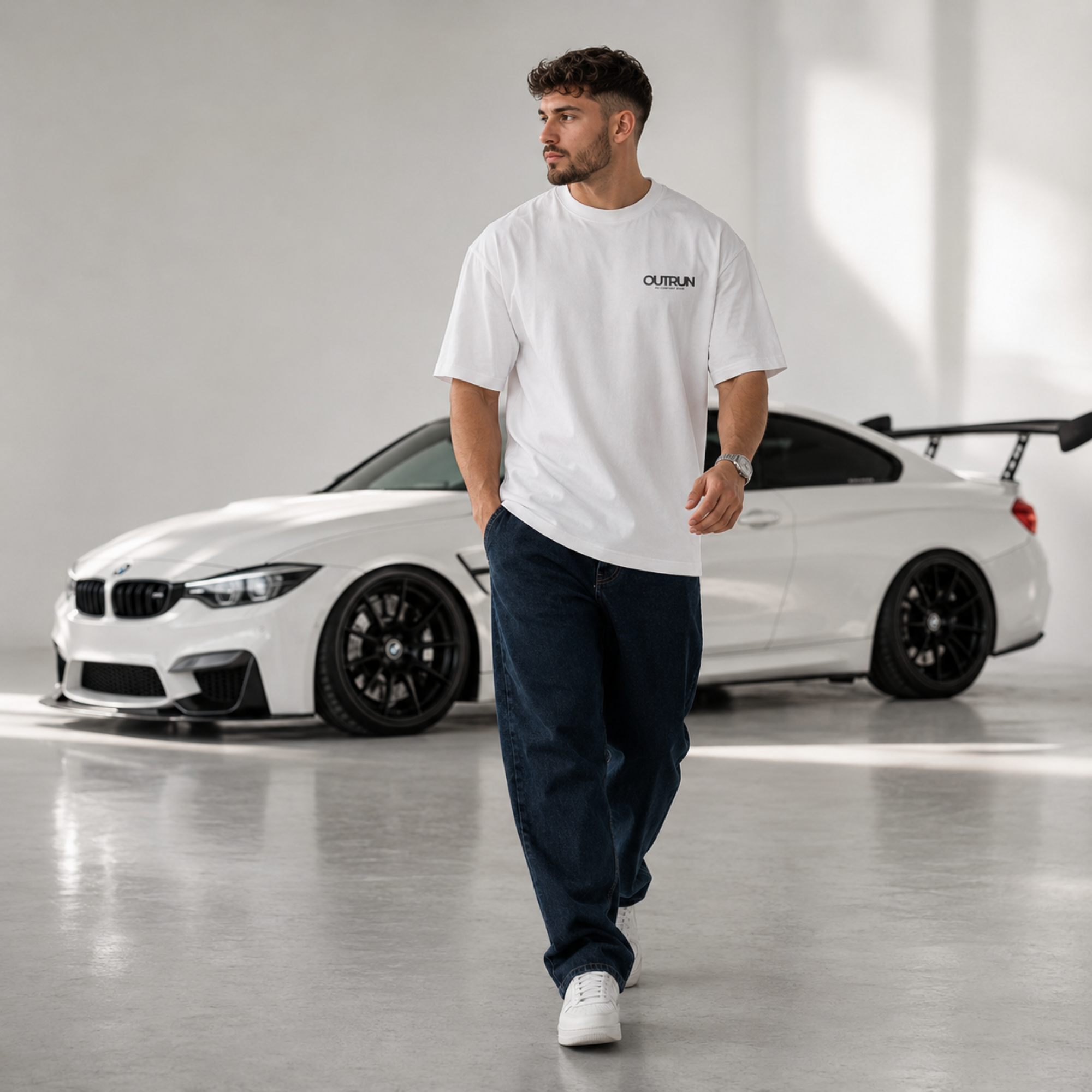 OUTRUN — Track Division Tee